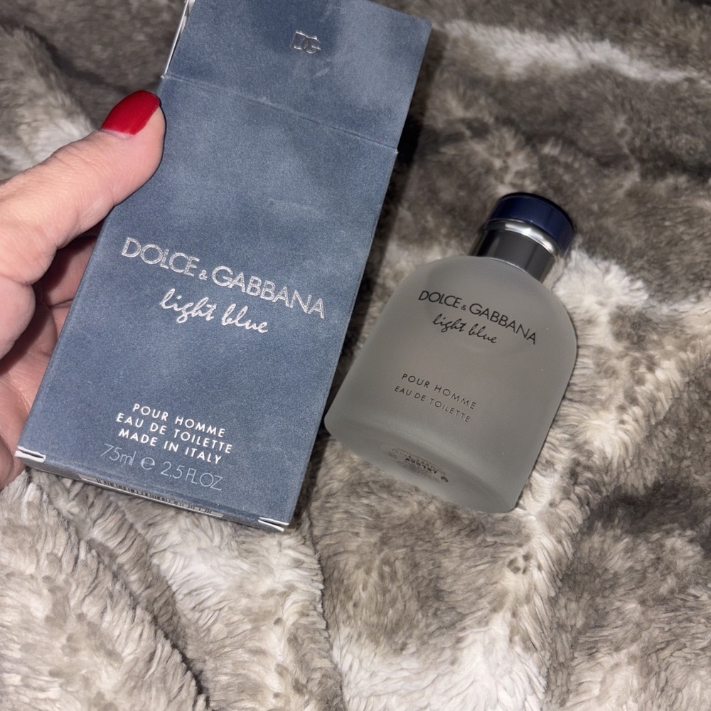 Light Blue by Dolce & Gabbana Eau De Toilette Spray 2.5 Oz for Men